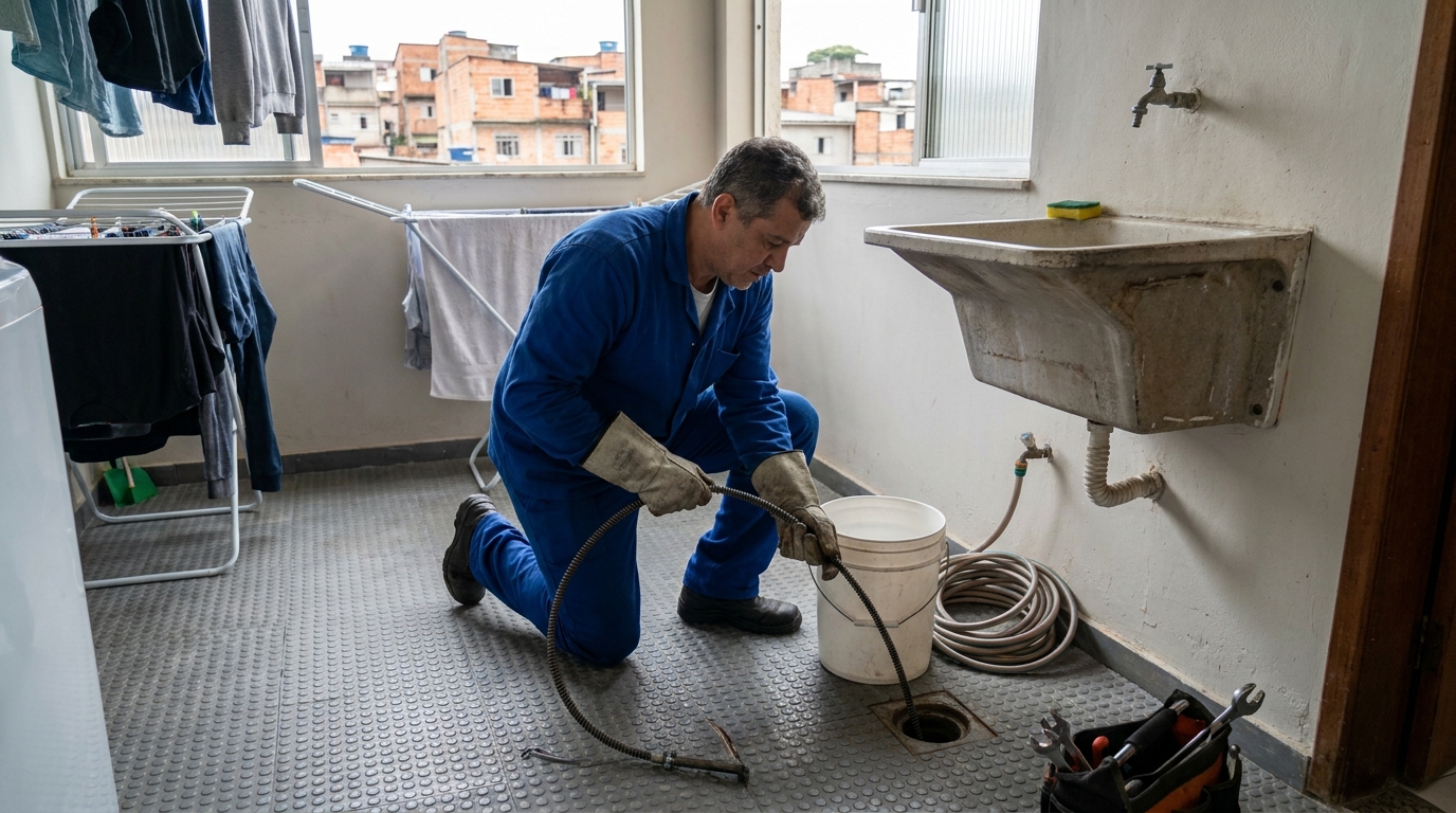 Desentupimento de Ralos Externos em Belo Horizonte‑MG