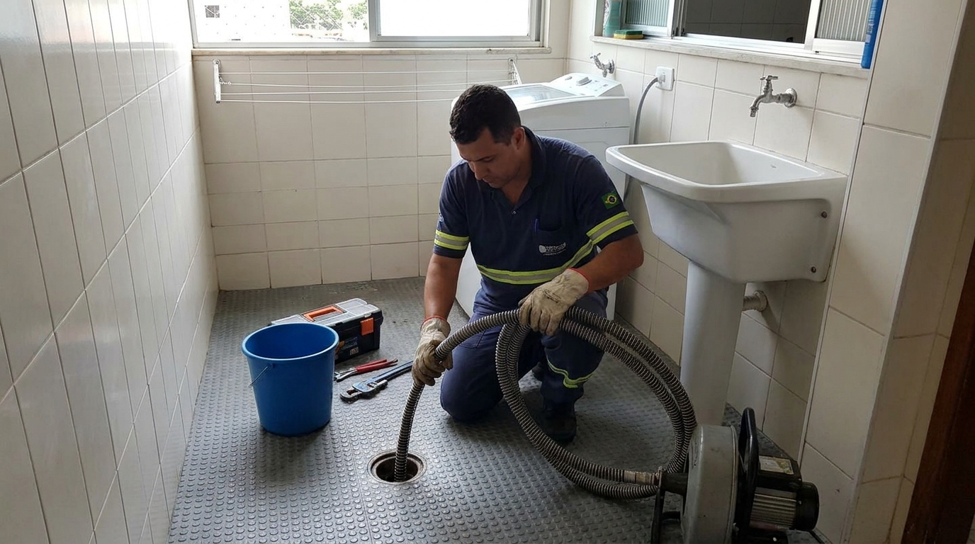 Desobstrução na Cozinha em Belo Horizonte‑MG