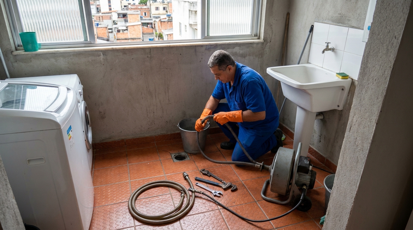 Limpeza Profunda de Ralos em Belo Horizonte‑MG
